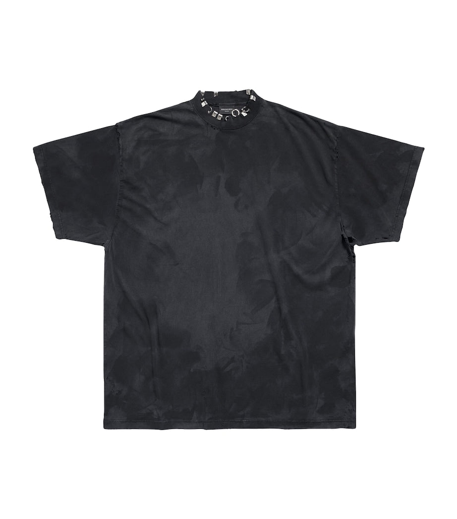 Balenciaga Oversized Piercing T-Shirt