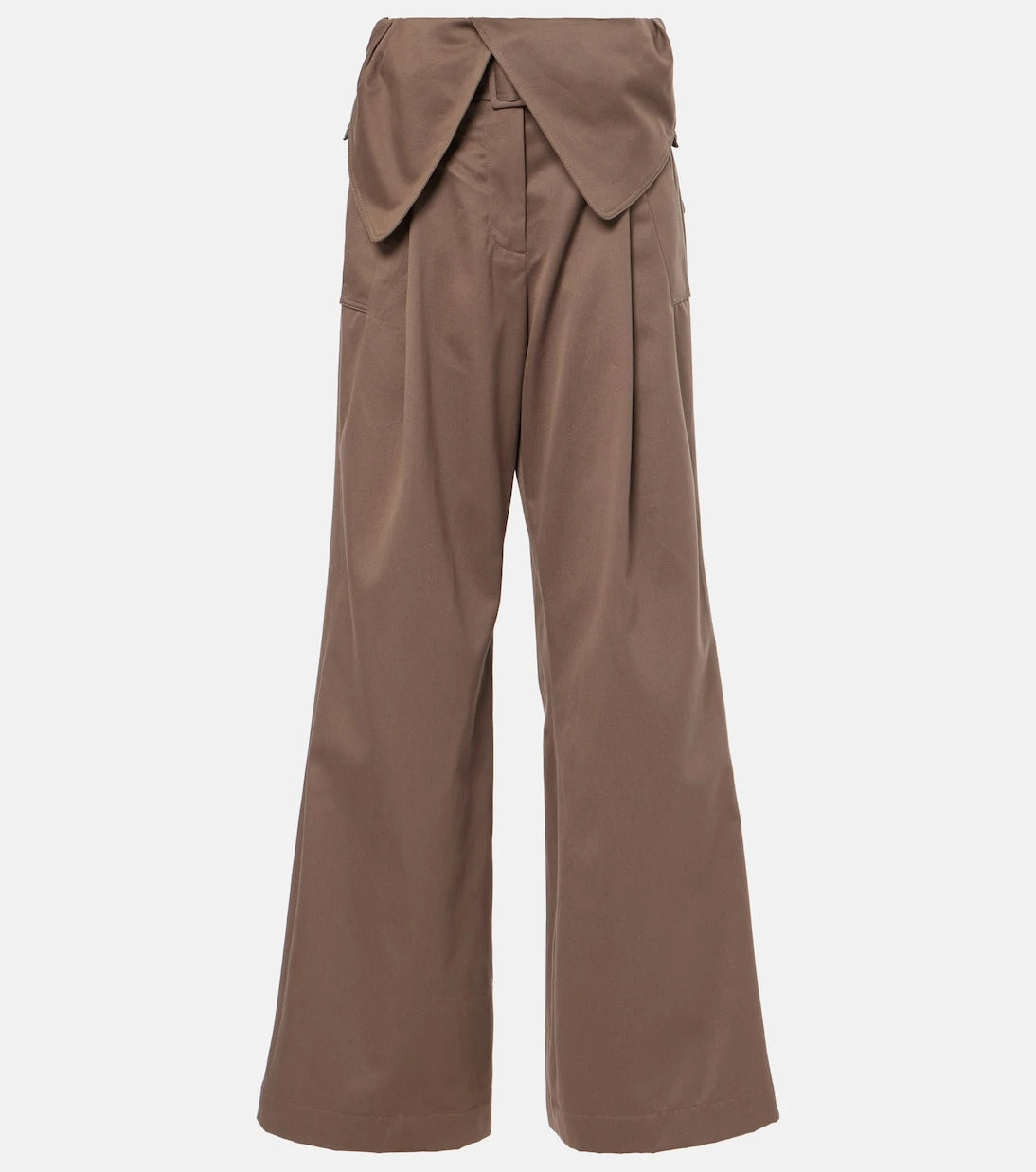 JW Anderson - Cotton twill wide-leg pants