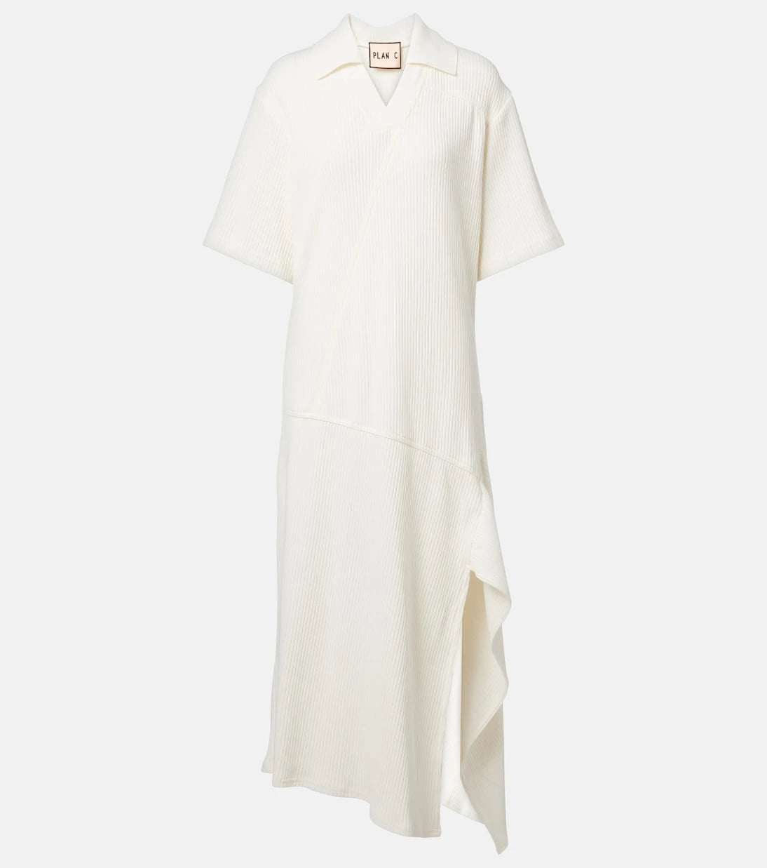 Plan C - Cotton midi dress