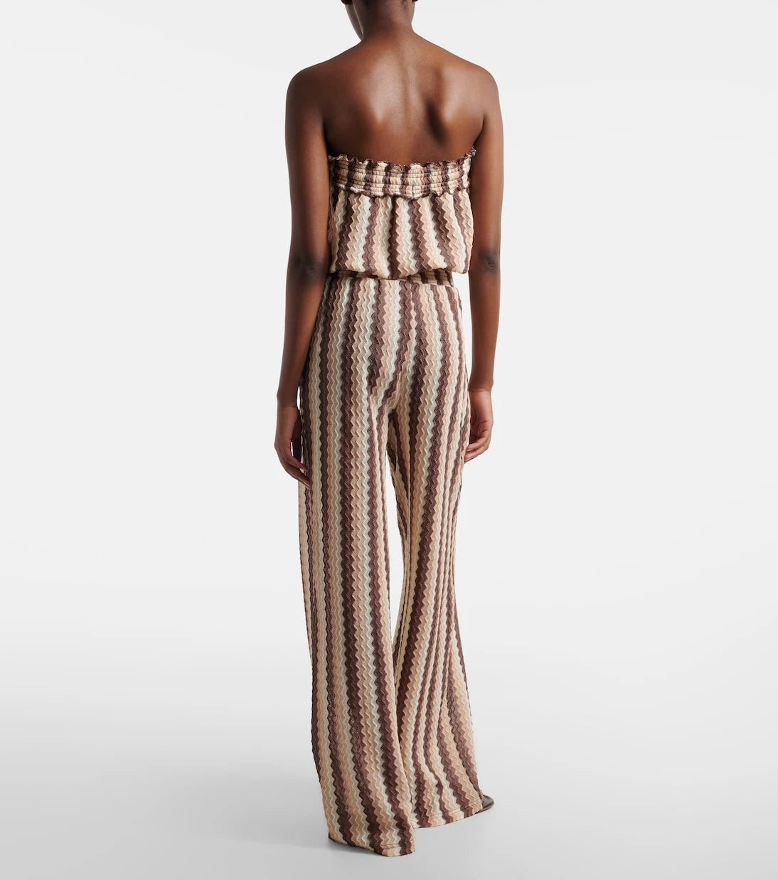 Melissa Odabash - Viv striped jumpsuit