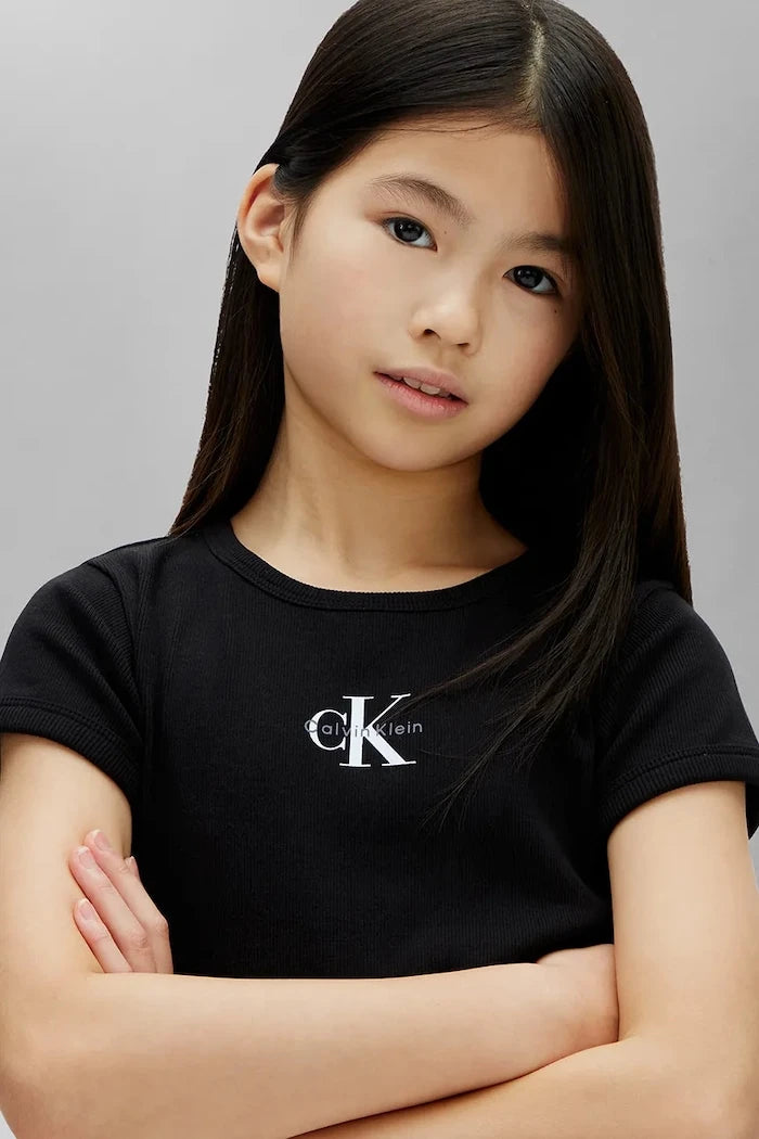 Calvin Klein Jeans Çocuk Pamuklu Tişört