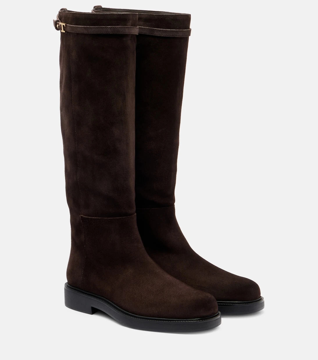 Tod's - Suede knee-high boots