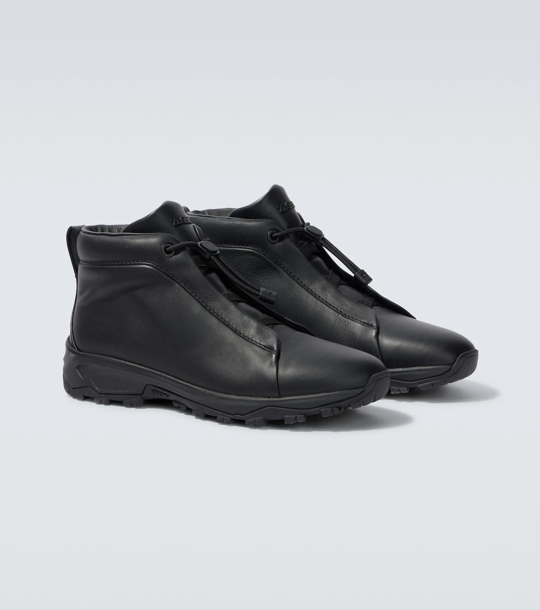 Zegna - حذاء رياضي Vetta Triple Stitch من الجلد