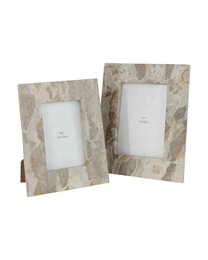 J-Line Doğal Taş Dekoratif Çerçeve 26 x 21 x 2 cm