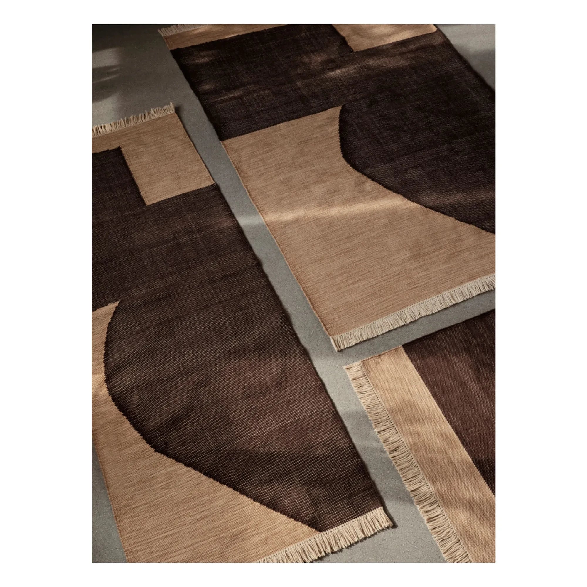 Ferm Living - Forene carpet | Chocolate