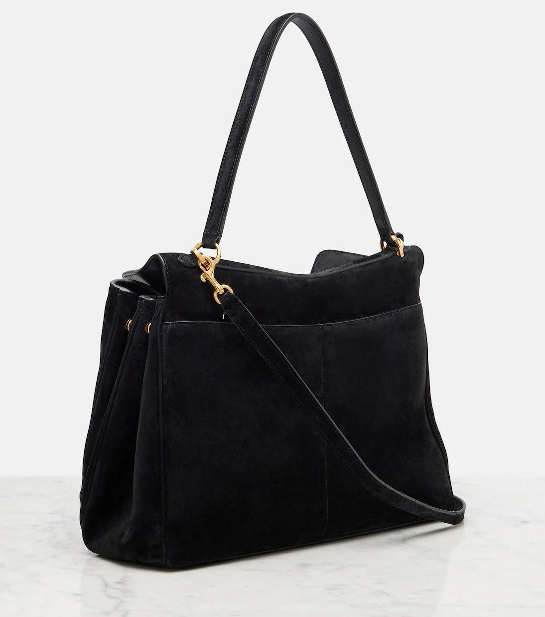 Balenciaga - Rodeo Medium suede shoulder bag