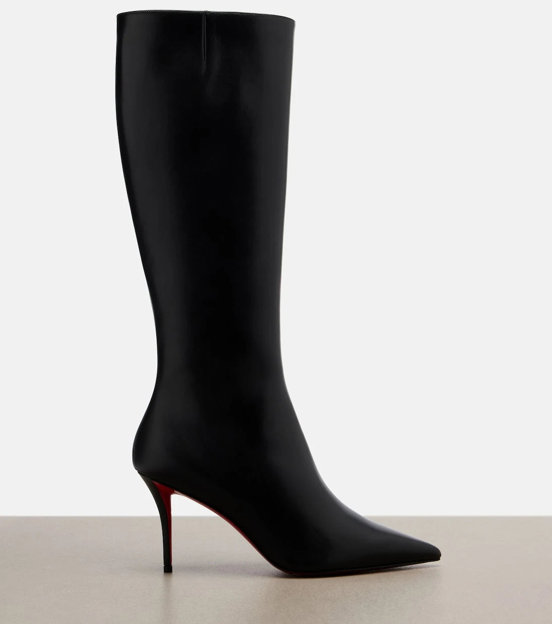 Christian Louboutin - Miss Z leather knee-high boots