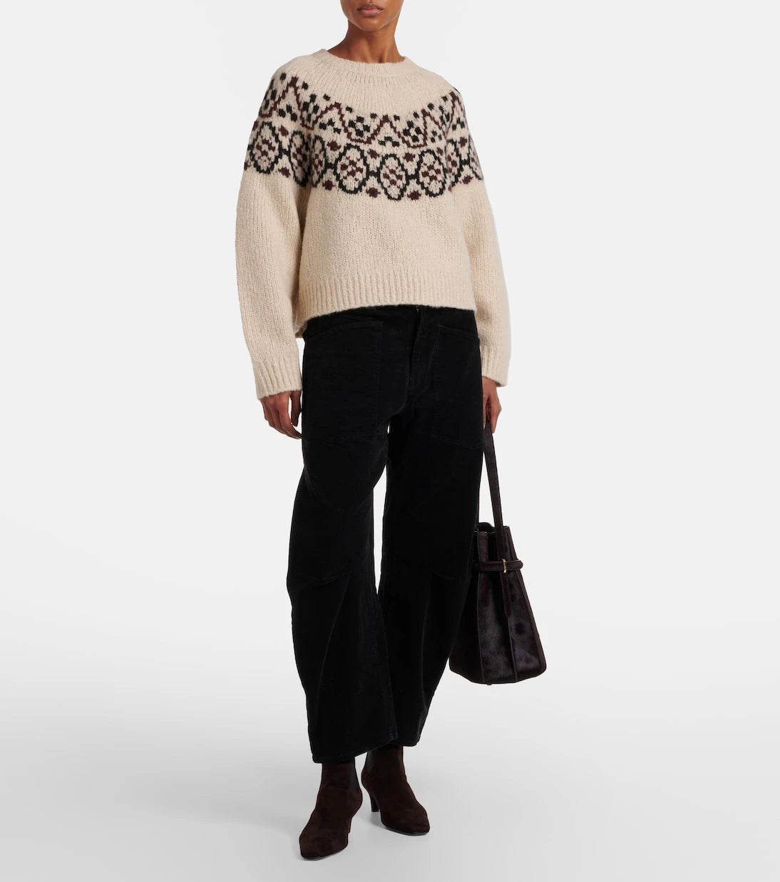 Nili Lotan - Chrissy Fair Isle jacquard sweater