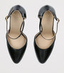 Valentino Garavani Black Patent Leather Hi Dolly Heeled Pumps 100