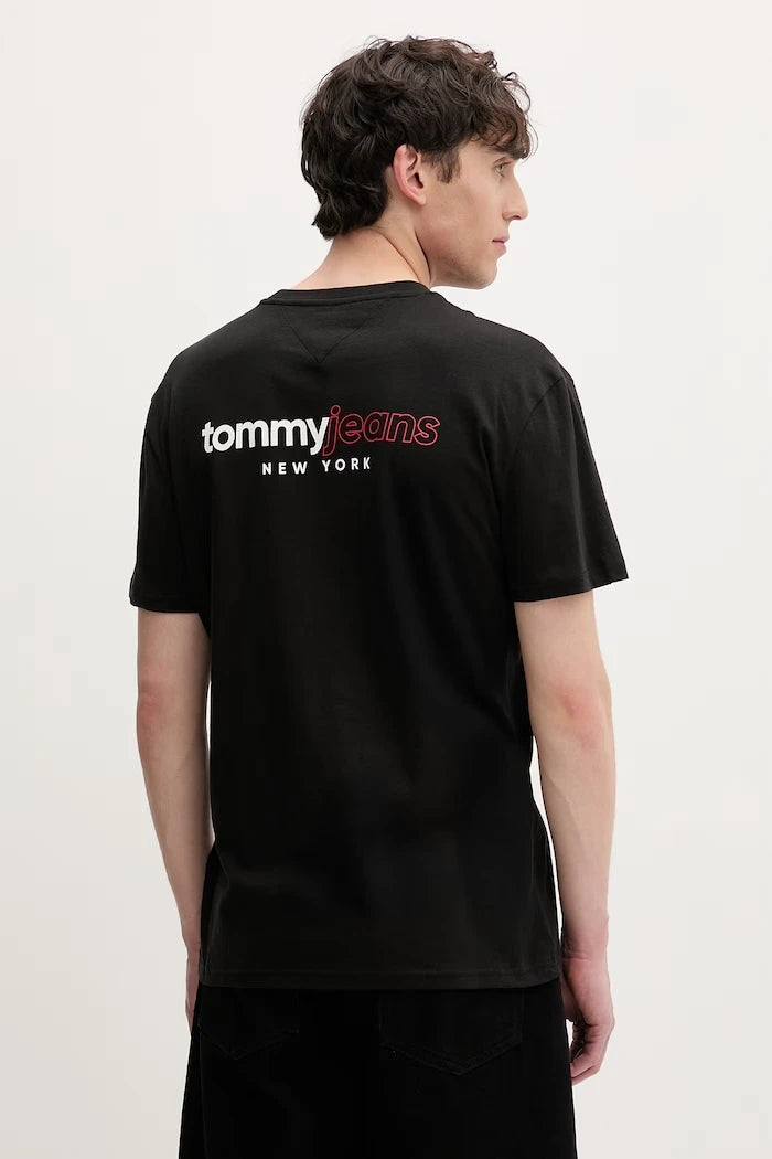 Tommy Jeans erkek pamuklu tişört