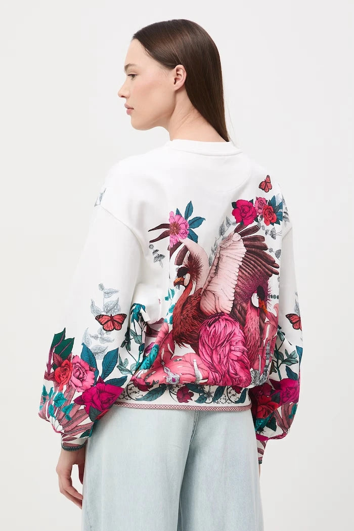 Medicine kadın pamuklu sweatshirt