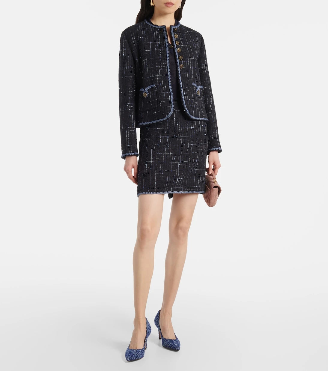 Gianvito Rossi - Gianvito 85 bouclé pumps