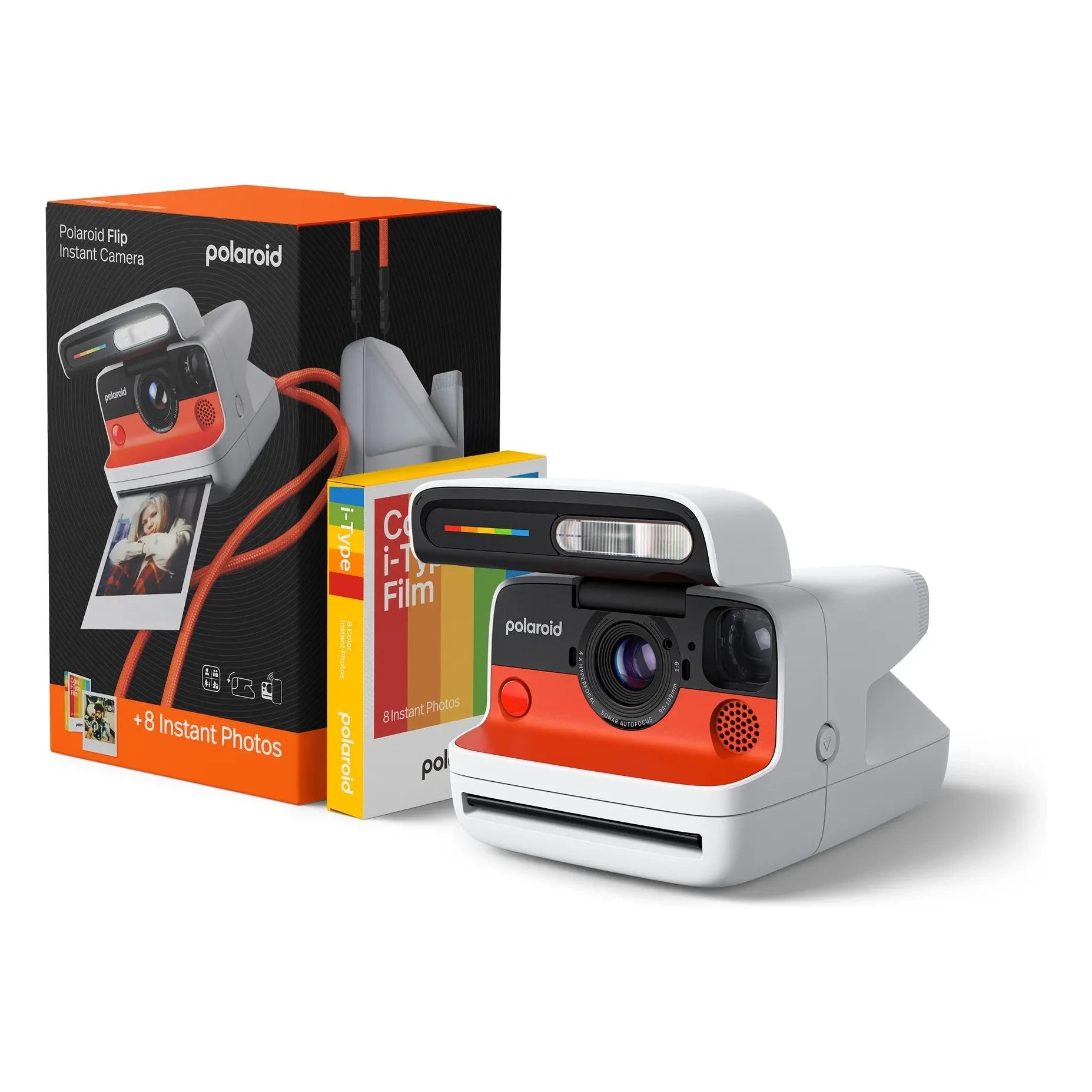 Polaroid - Flip camera set | White