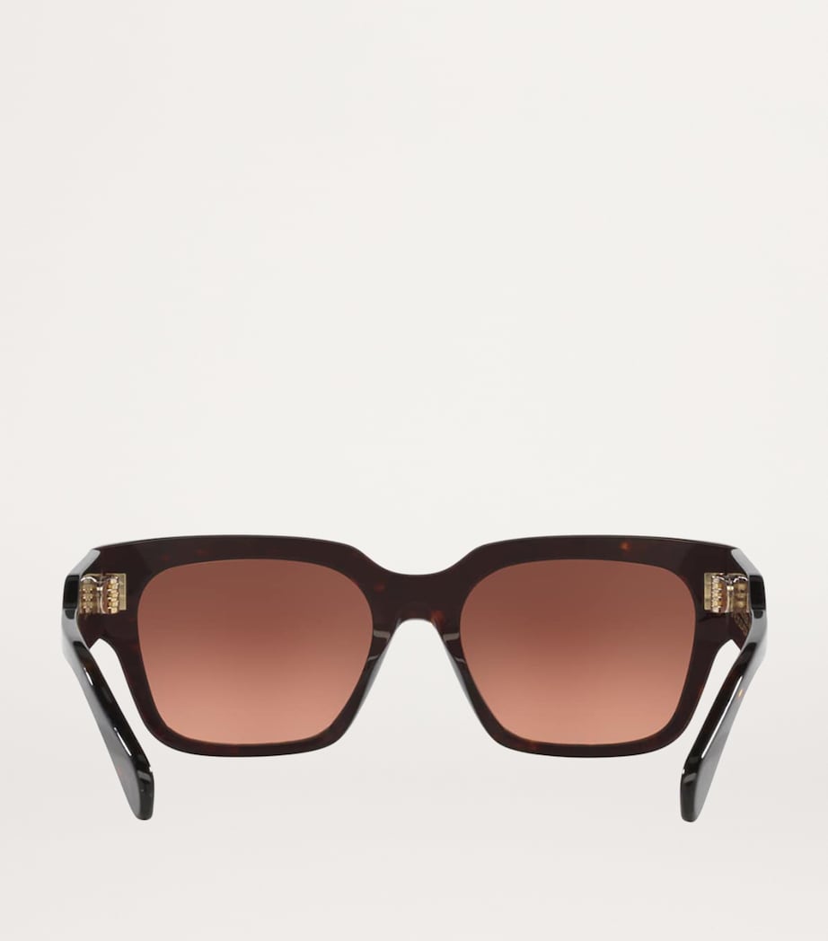 Brown Square Sunglasses