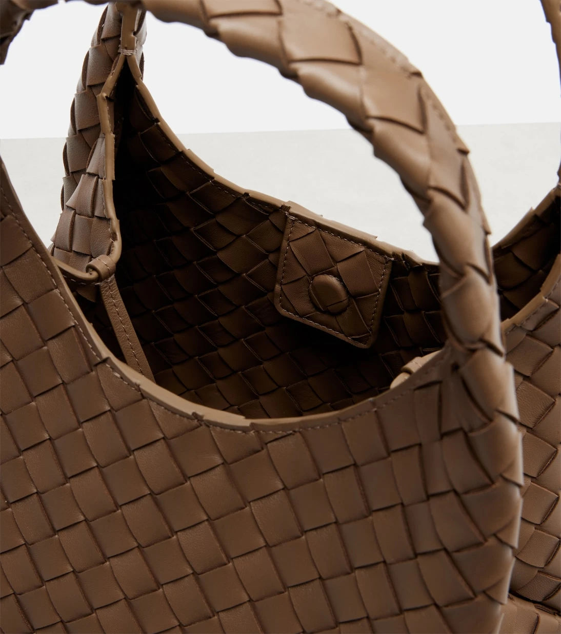 Bottega Veneta - Campana Small leather shoulder bag