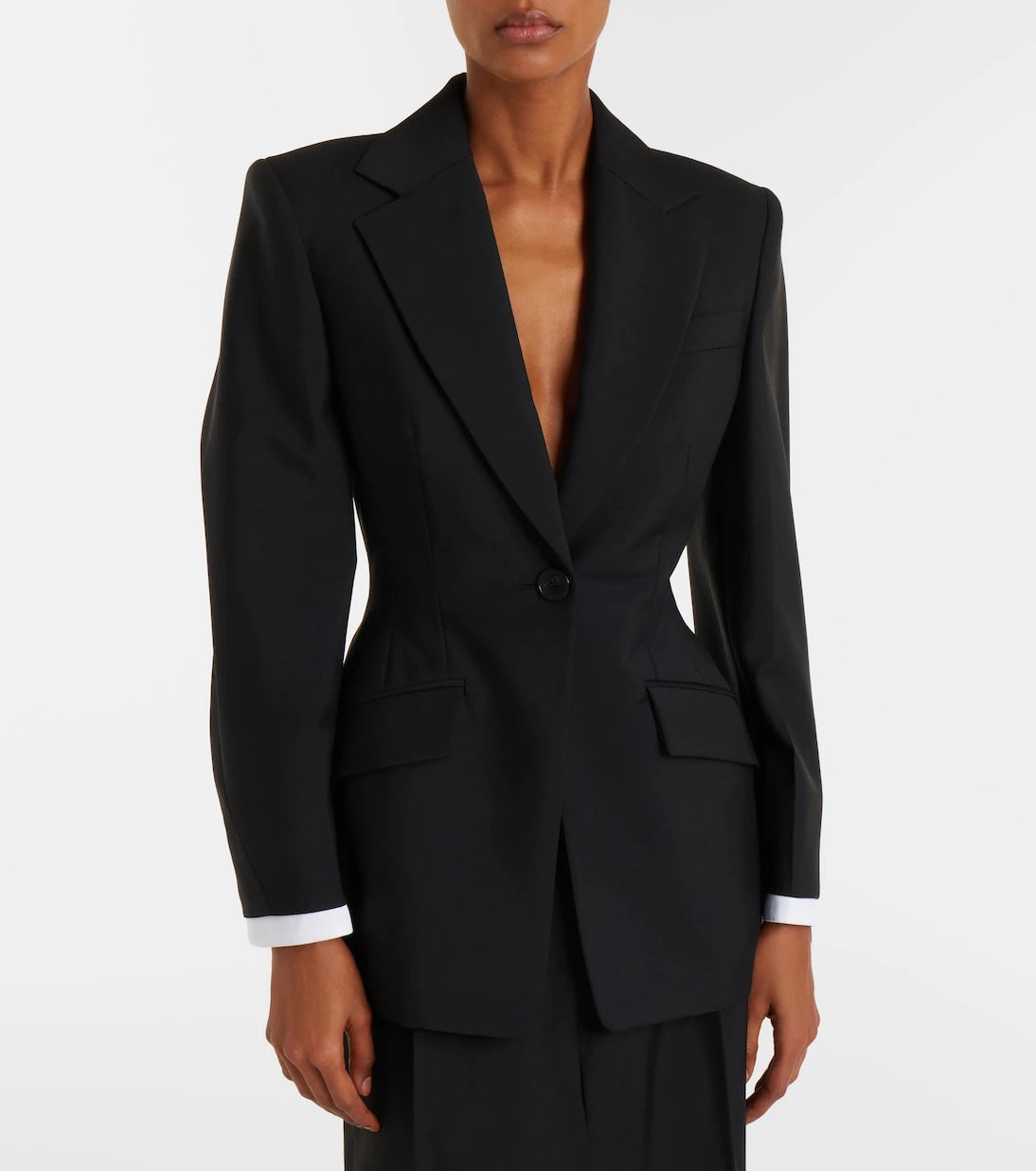 Givenchy - Yün ve moher blazer
