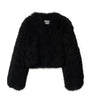 Black Goatskin Kidassia Jacket