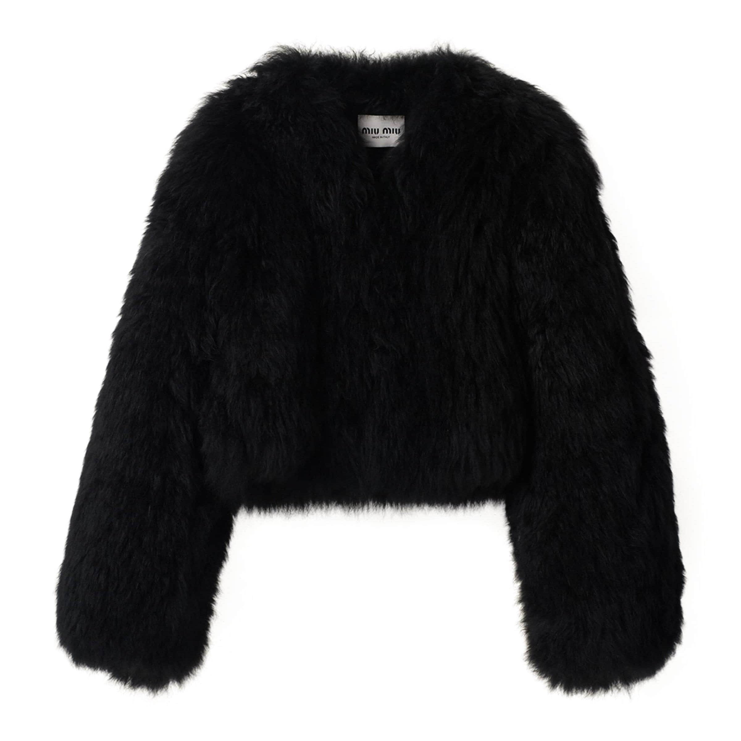 Black Goatskin Kidassia Jacket