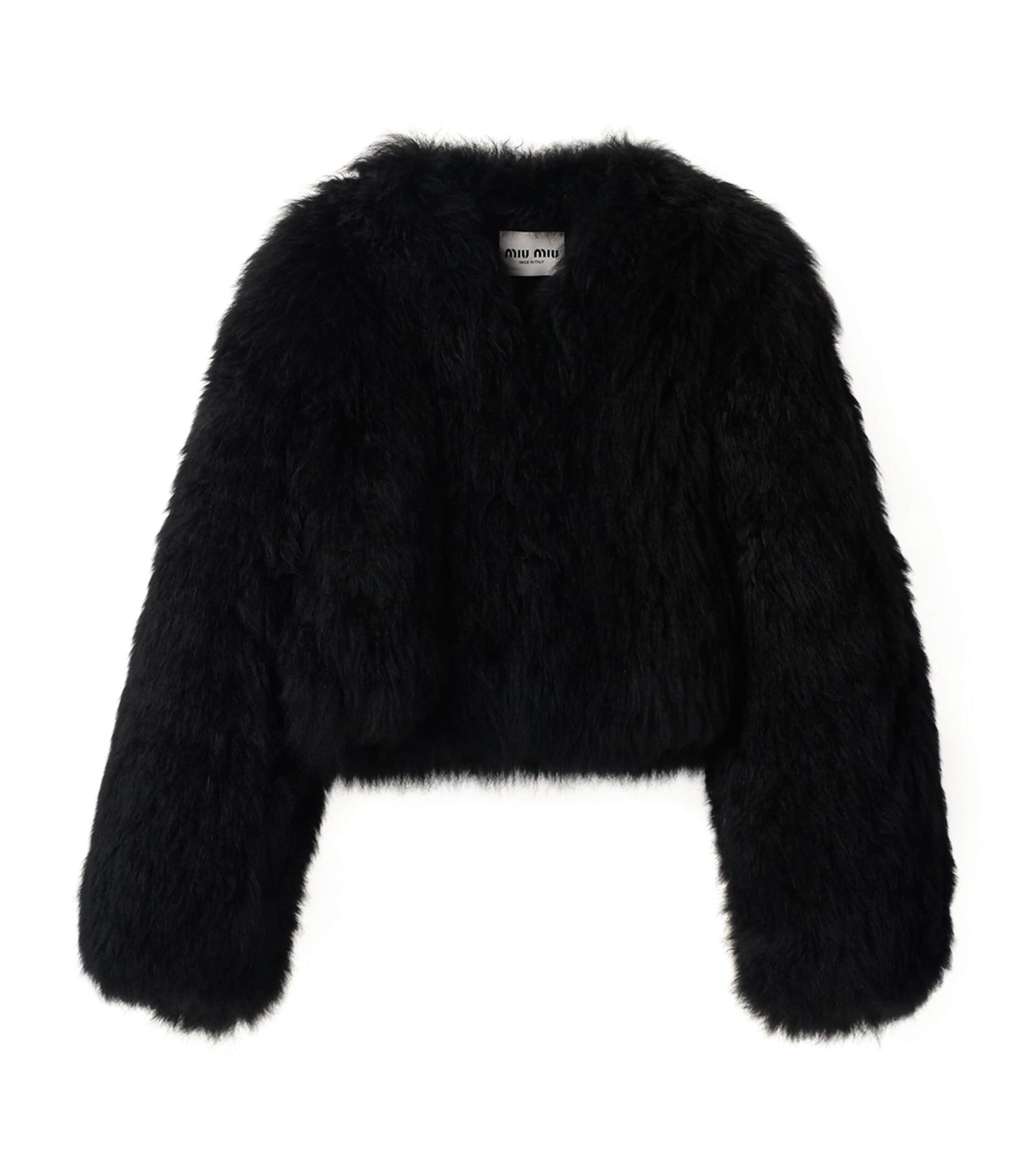 Black Goatskin Kidassia Jacket