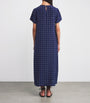 Weekend Max Mara Blue Silk Printed Maxi Dress