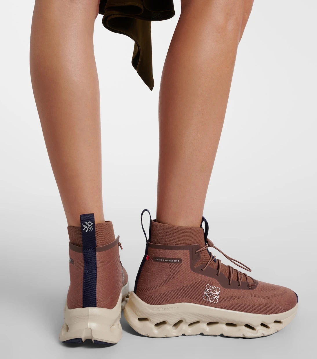 Loewe - x On Cloudtilt high-top sneakers