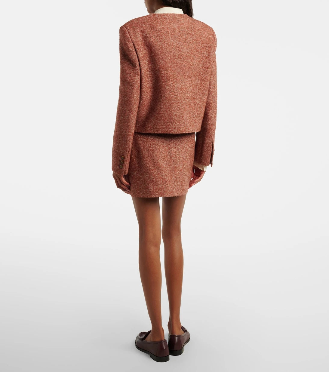 Blazé Milano - Moody Coci herringbone miniskirt