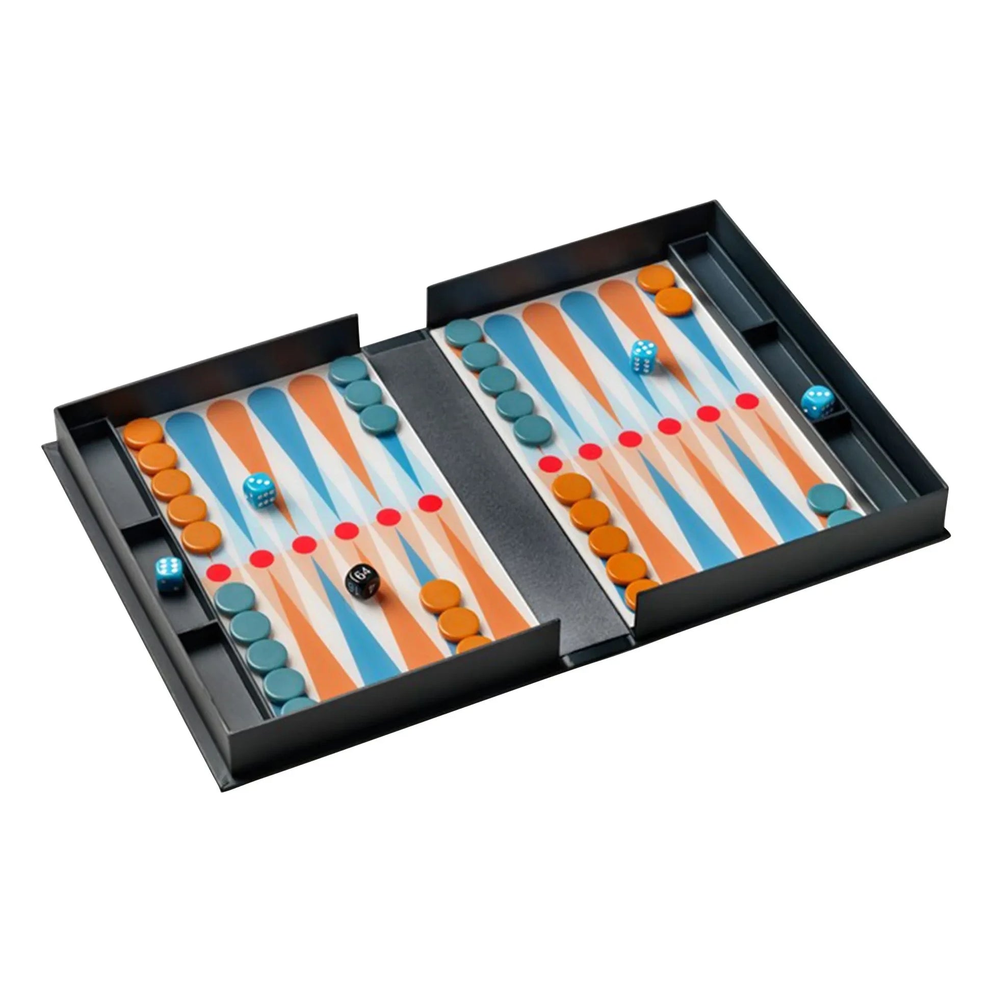 PrintWorks - Backgammon game | Dark grey