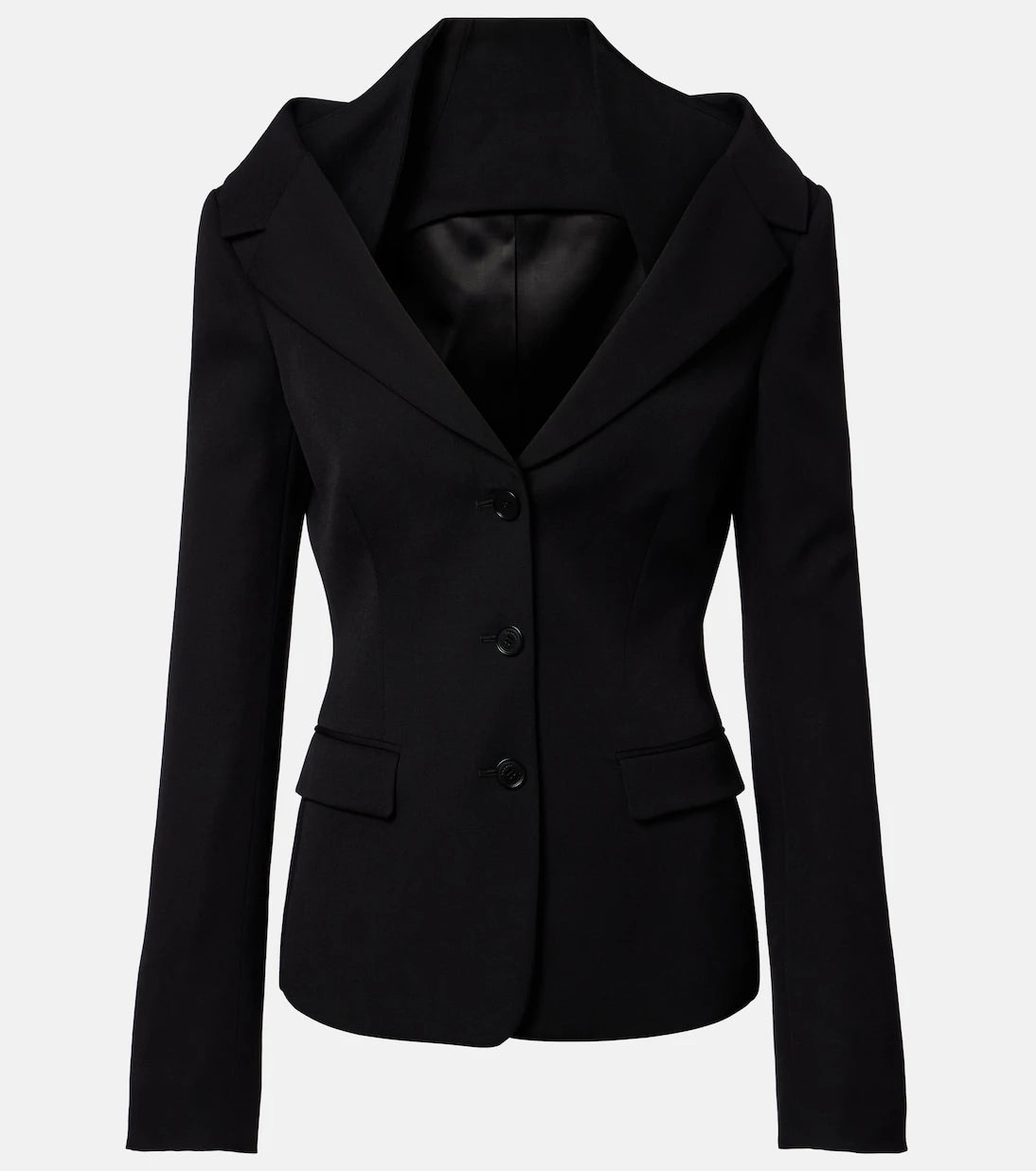 McQueen - Crêpe blazer
