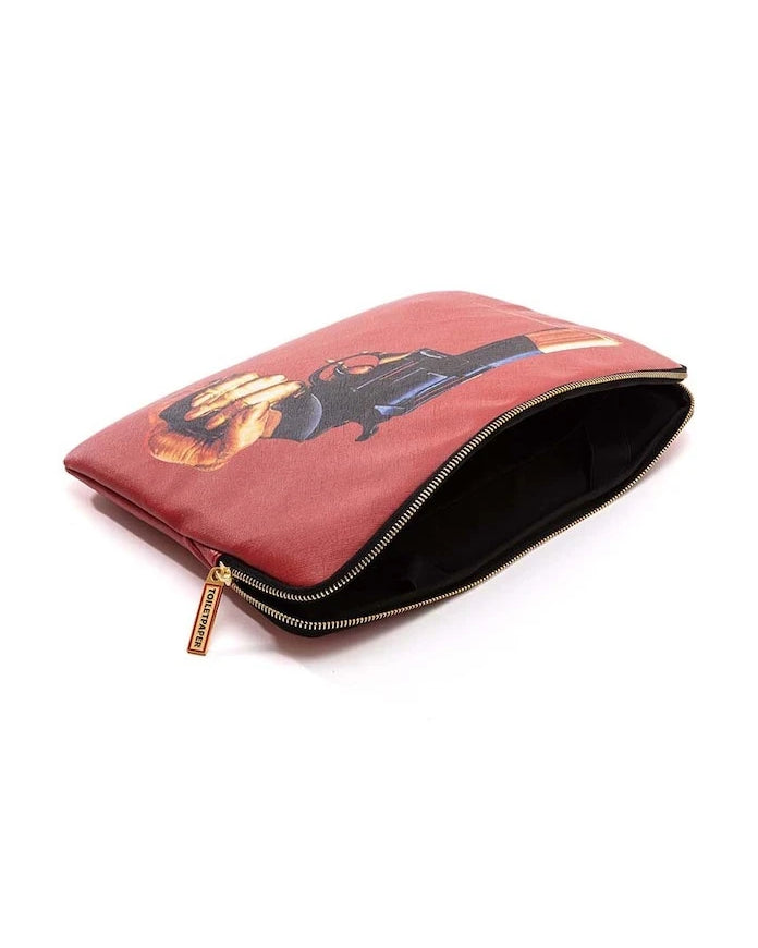 Seletti Revolver Dizüstü Bilgisayar Kılıfı 34,5 x 25 x 2 cm