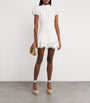 Cotton Loryn Mini Dress A127 OFF WHITE