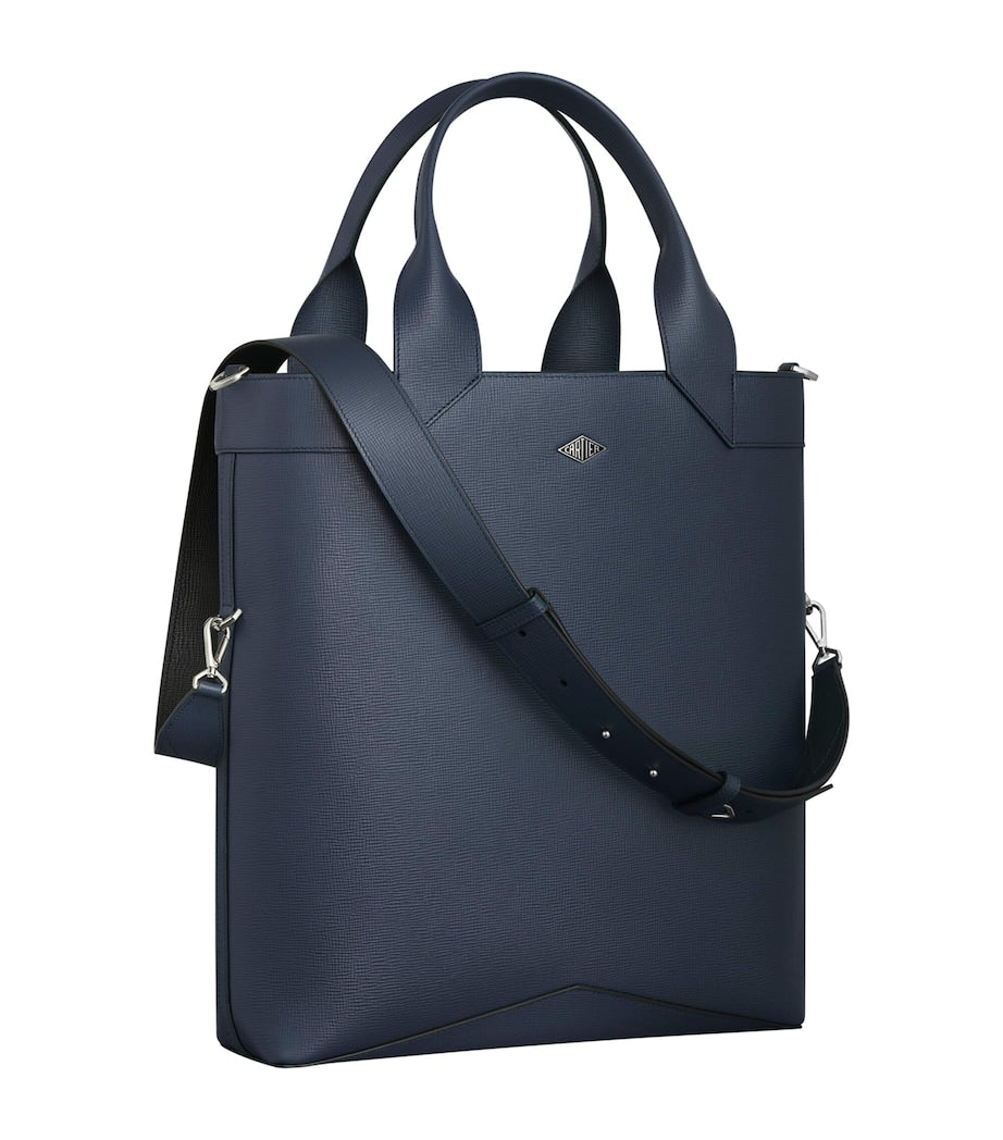 Small Calfskin Losange Tote Bag