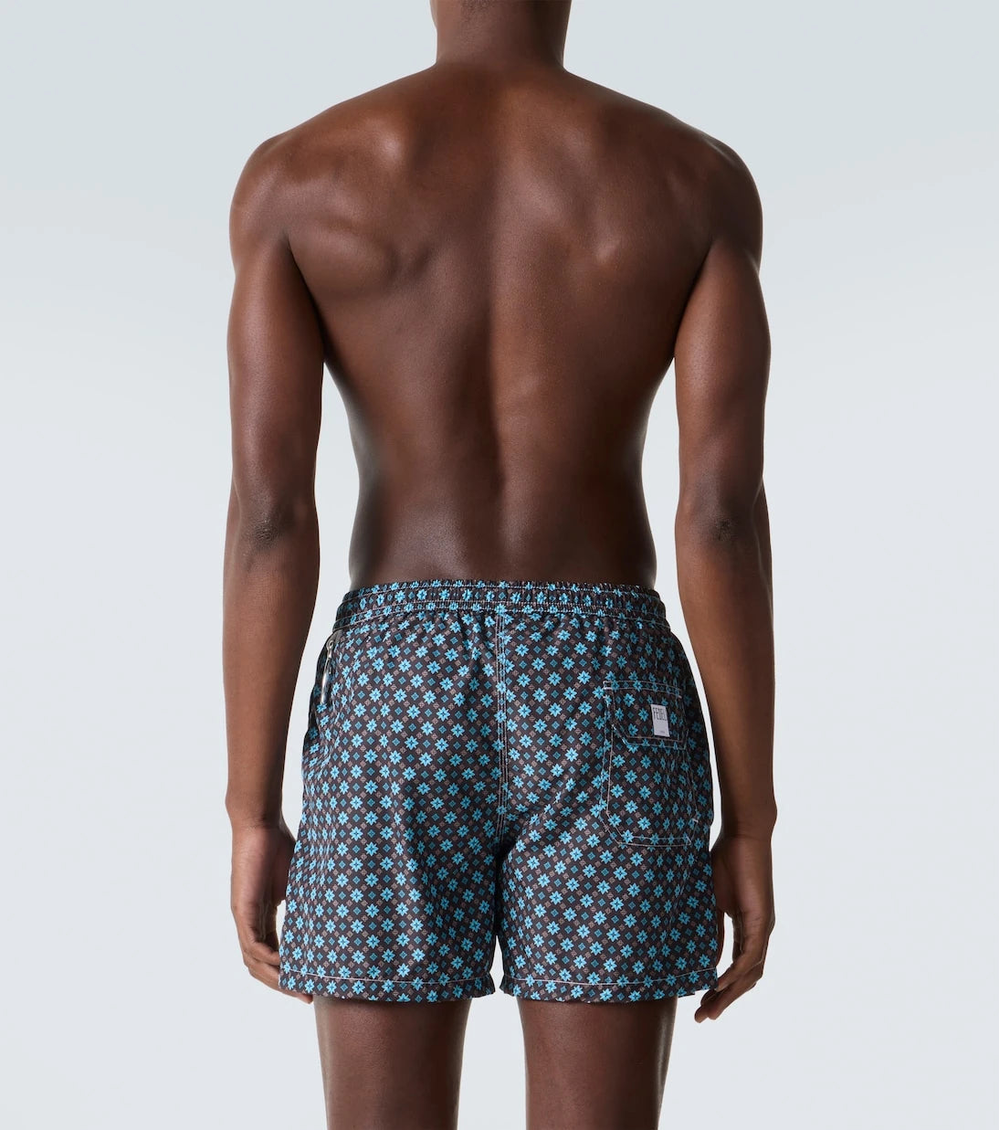 Fedeli - Madeira printed swim trunks