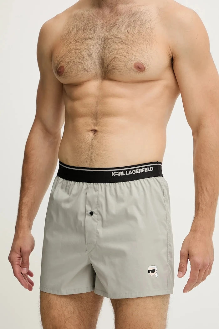Karl Lagerfeld Pamuklu Boxer (3'lü)