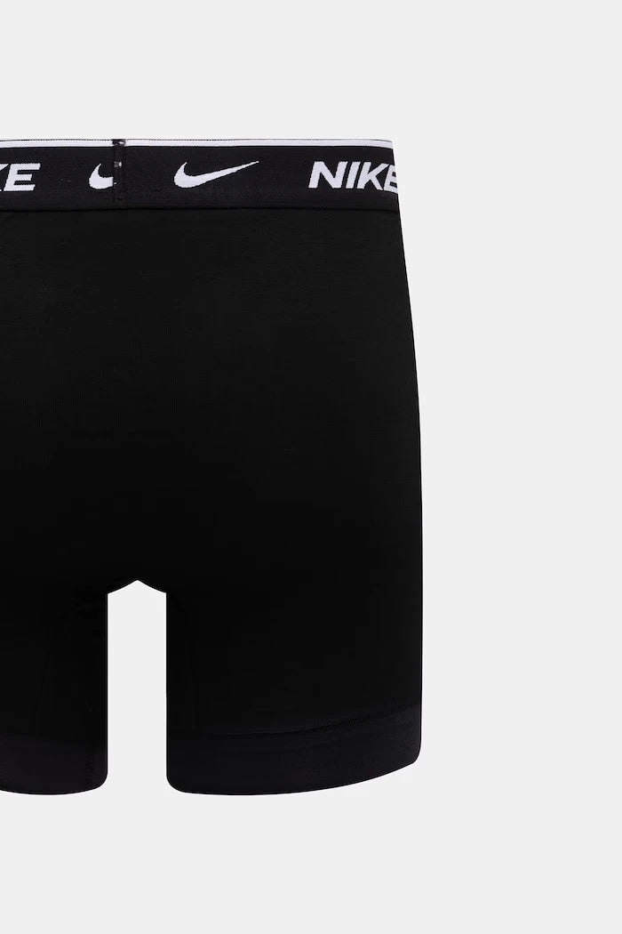 Nike pamuk ve elastanlı erkek dar boxer 3'lü paket