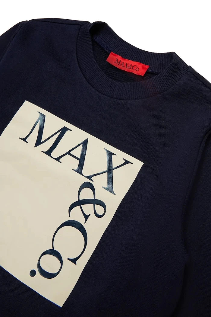 Детски памучен суичър MAX&Co. MAXS3F SWEAT-SHIRT