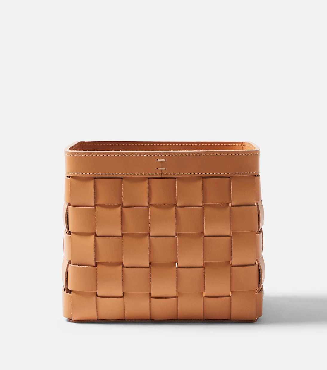 Giobagnara - Mondina Small woven leather basket