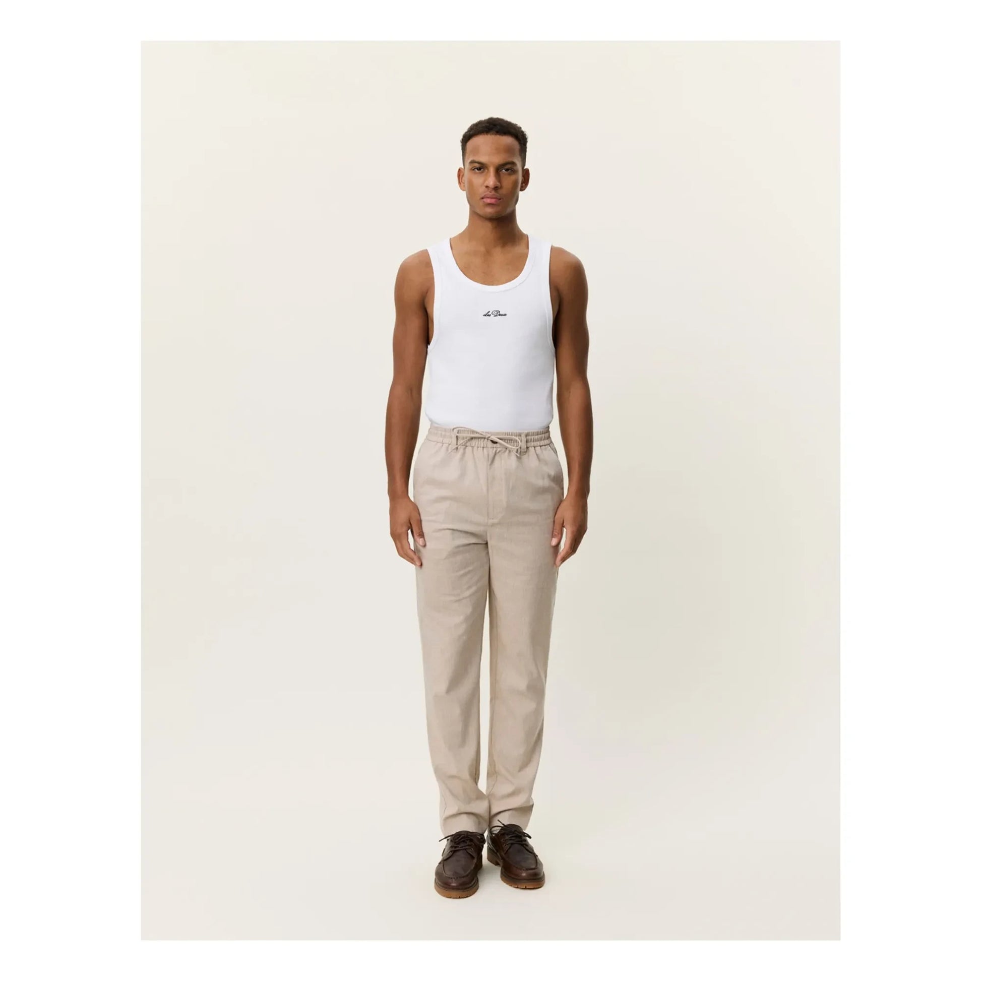 Les Deux - Como Tapered Pants | Beige