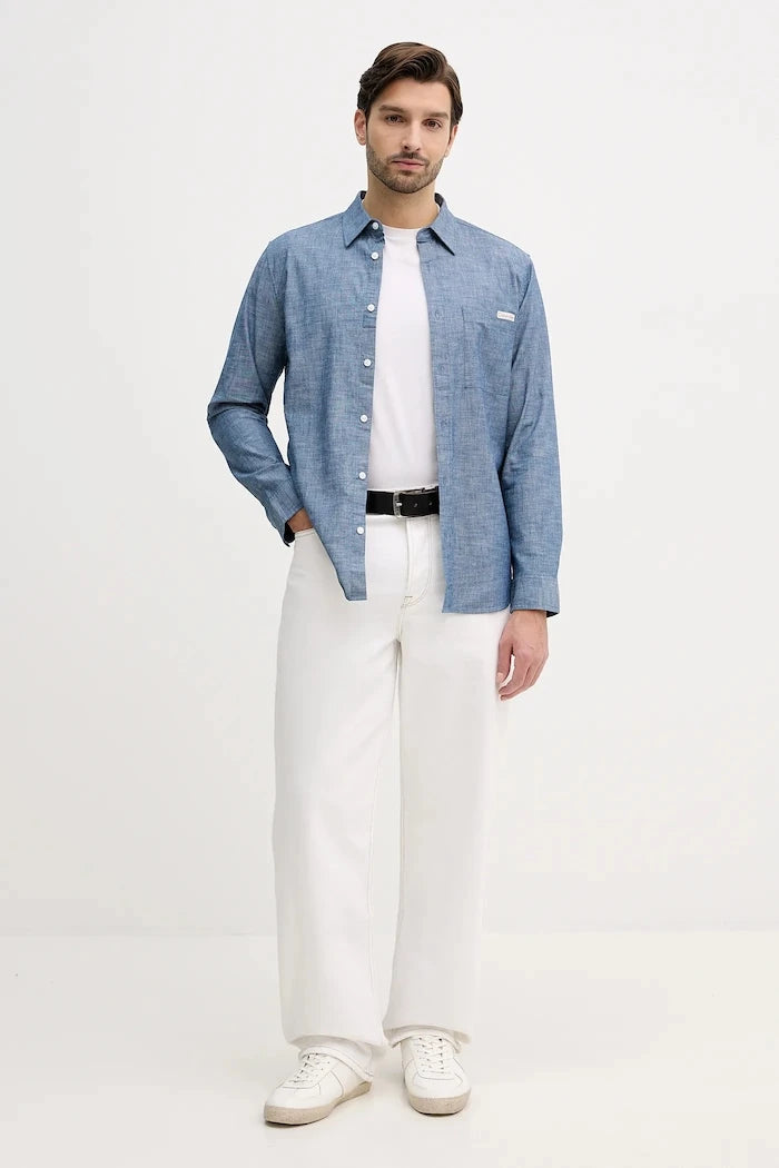 Памучна риза Calvin Klein Jeans