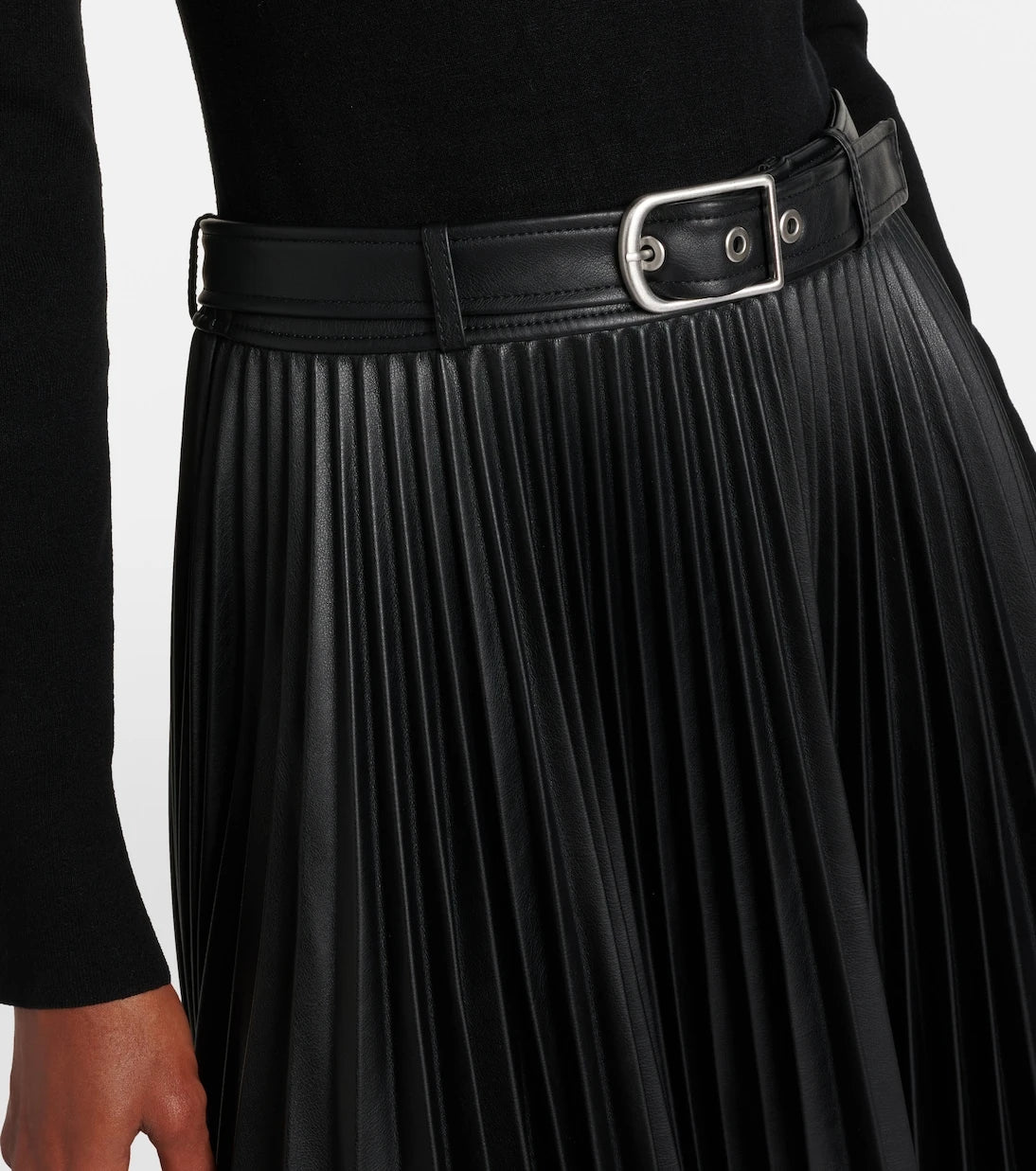 Simkhai - Abilene knitted pleated midi dress