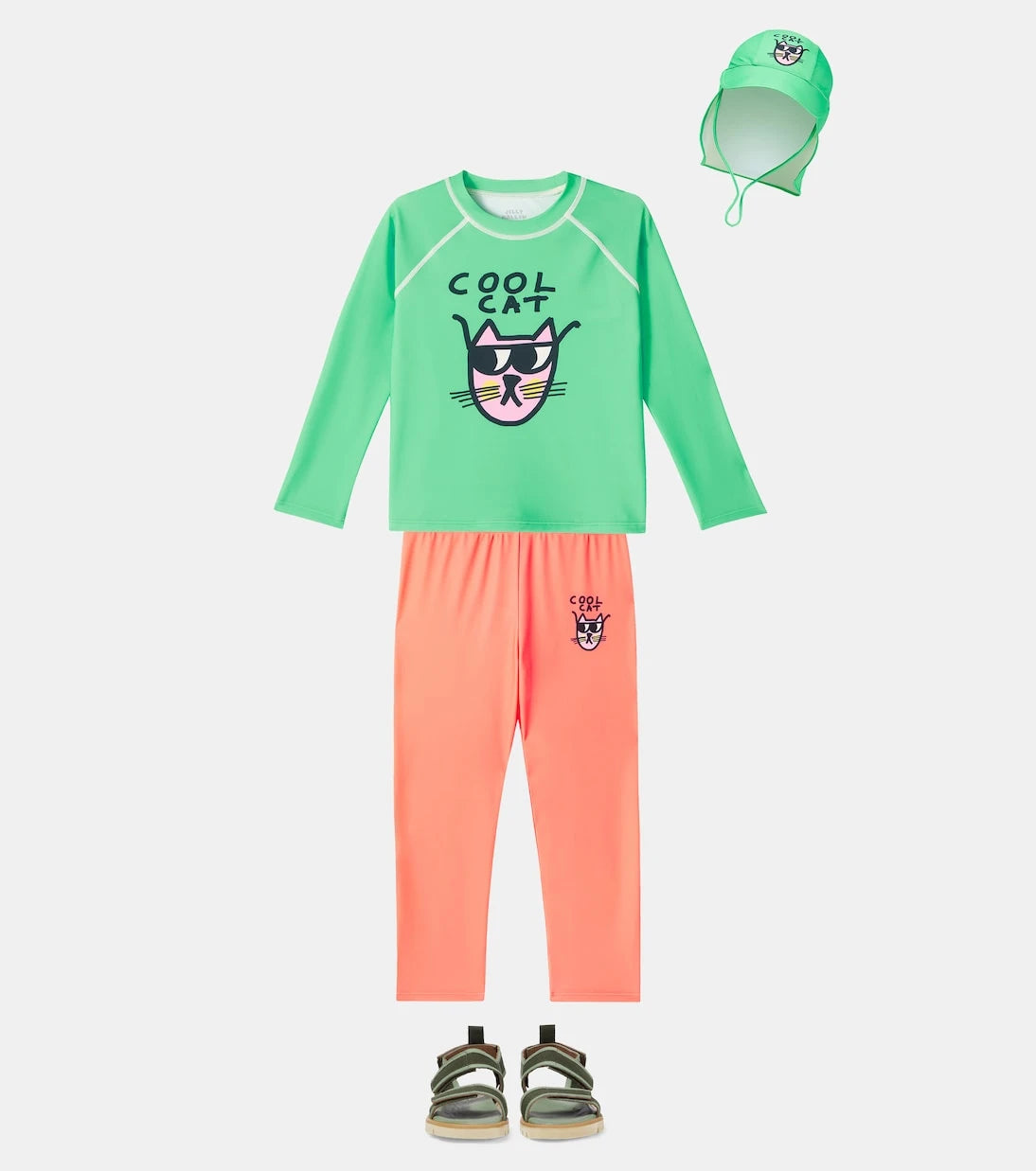 Jellymallow - Printed rashguard set