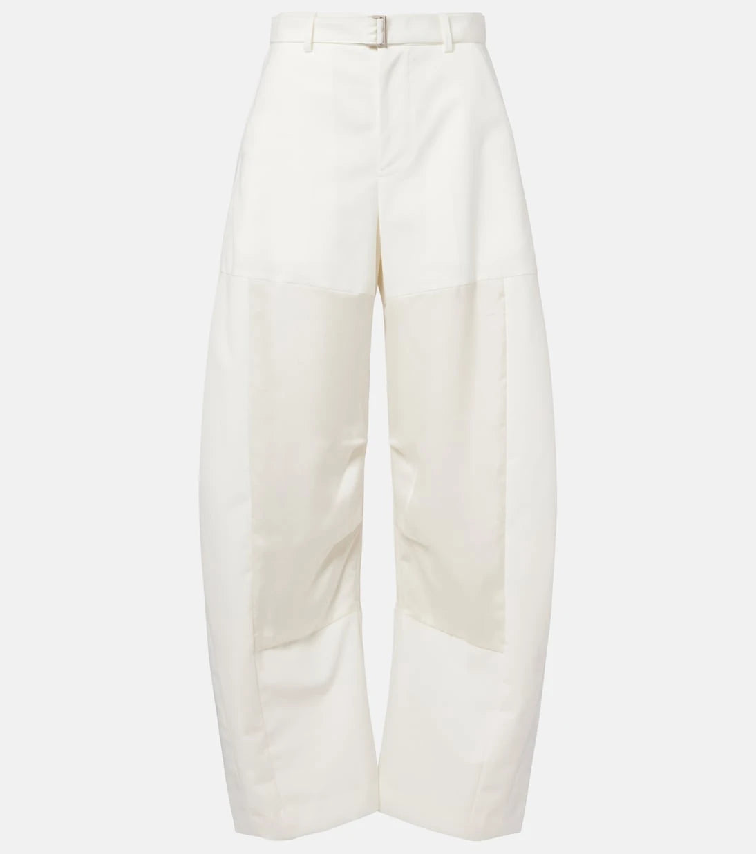 Sacai - بنطال واسع الساقين بحزام