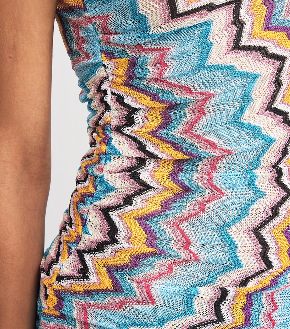Missoni Multi Metallic-Knit Mini Dress