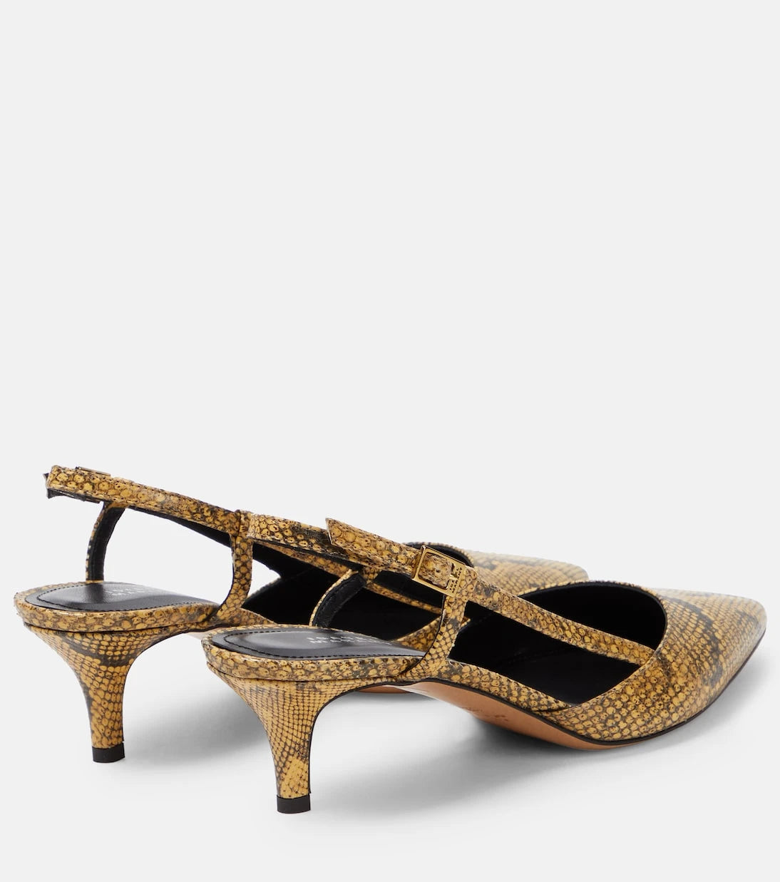 Isabel Marant - Pilia leather slingback pumps