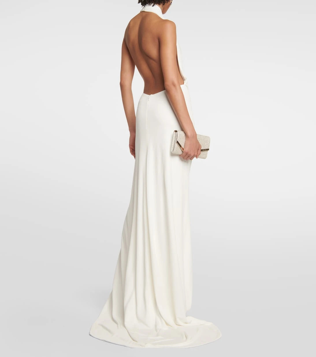 Costarellos - Bridal Aspasia halterneck gown