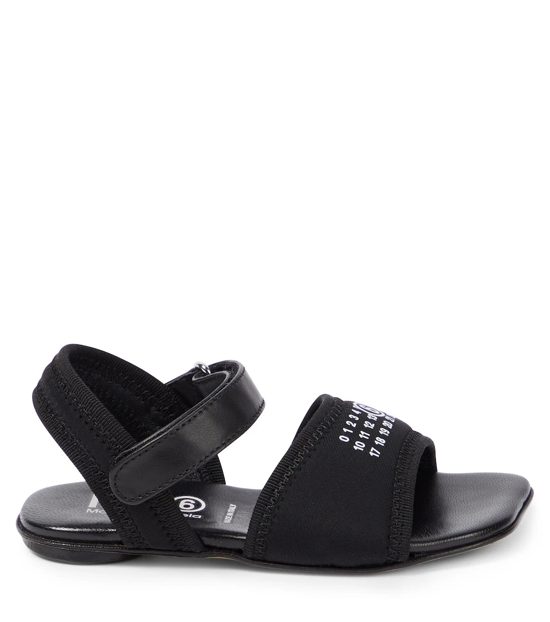 MM6 Maison Margiela Kids - Leather-trimmed sandals