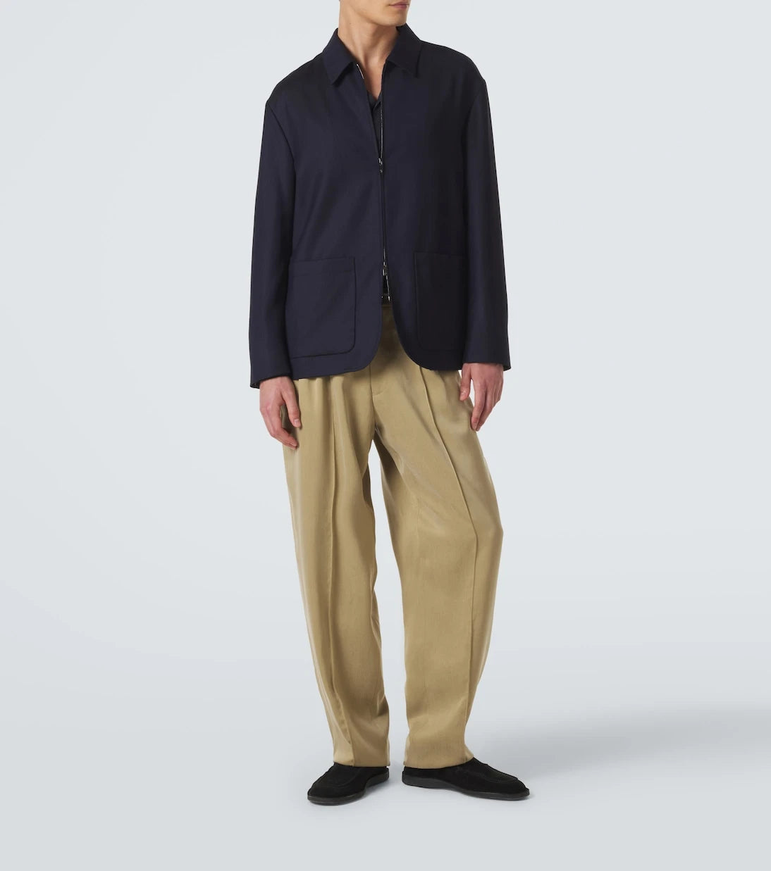 Giorgio Armani - Pleated wide-leg pants