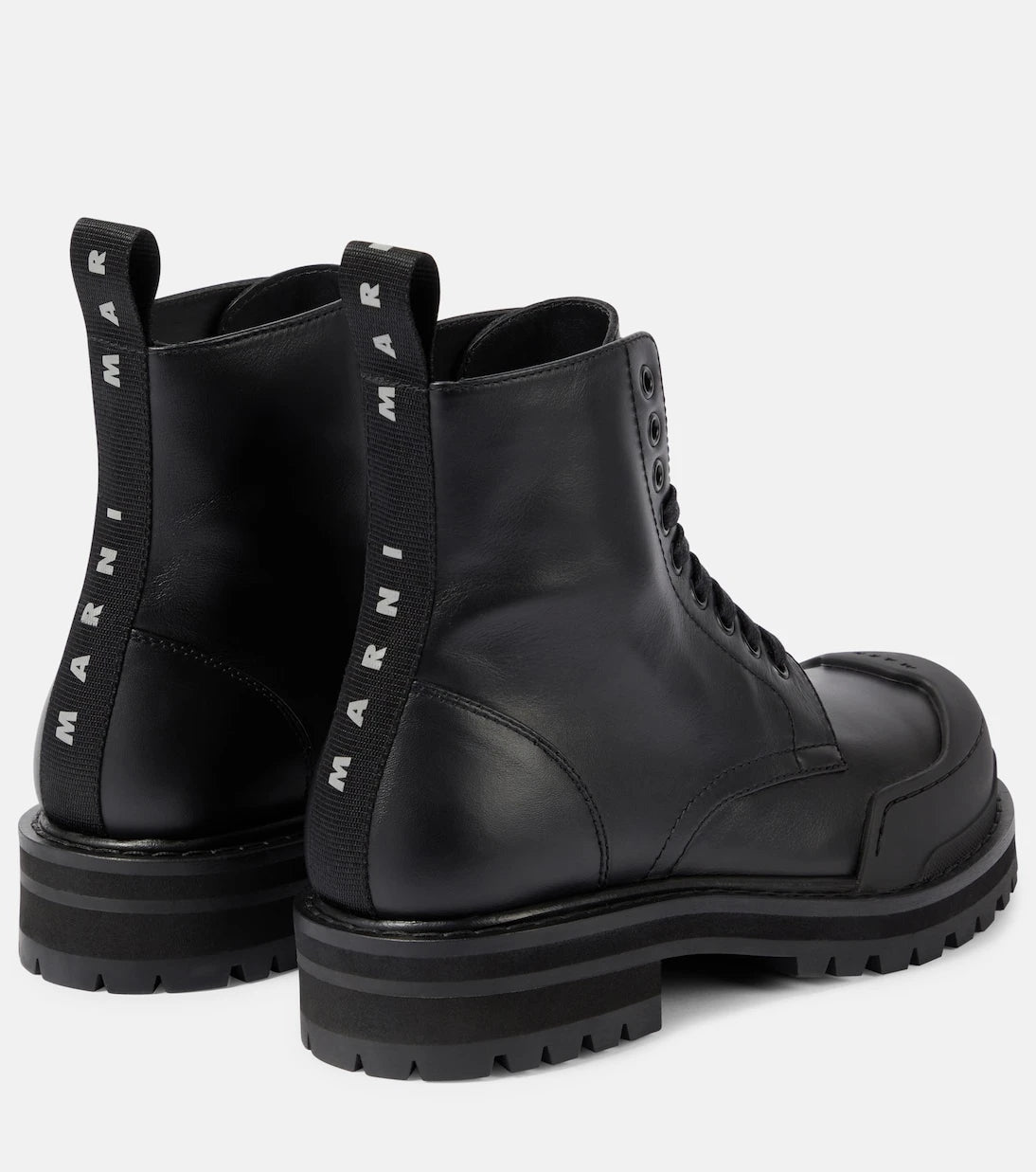 Marni - Dada leather combat boots