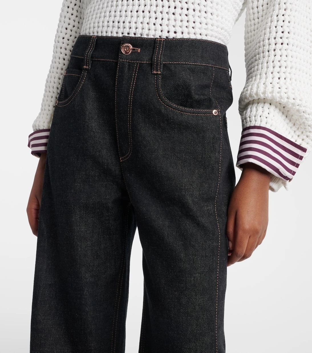 Brunello Cucinelli - Wide-leg jeans
