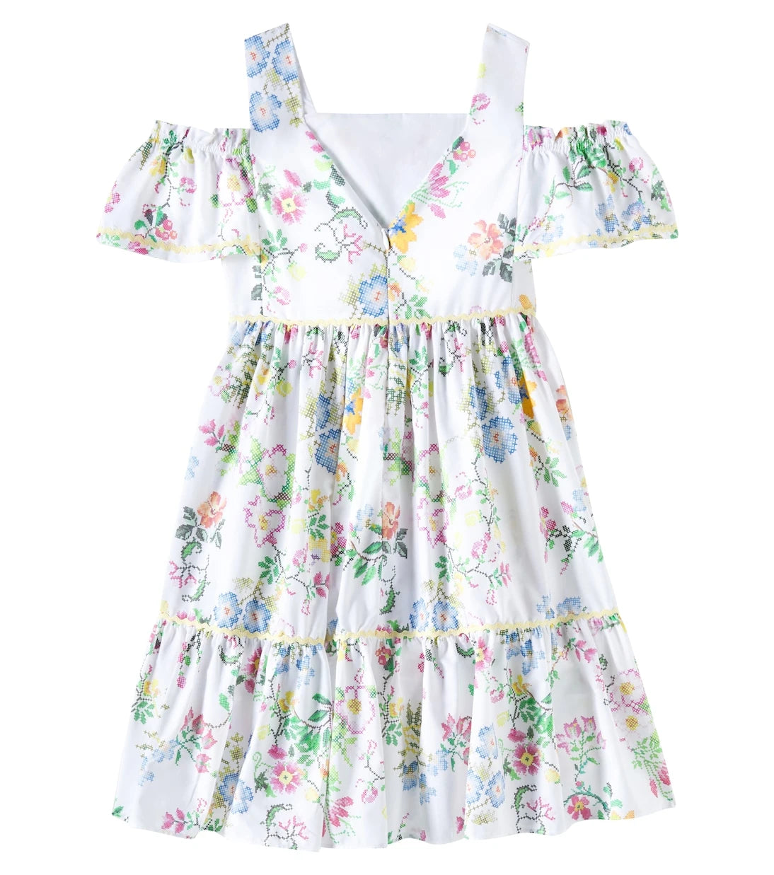 Patachou - Floral cotton dress