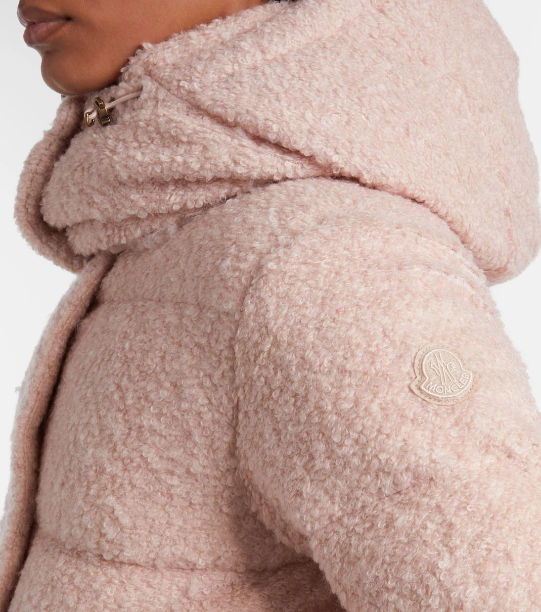 Moncler - Virieu hooded bouclé down jacket